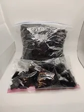 Lego Bricks Black Pieces 2 lb 13 Oz Bricks Parts