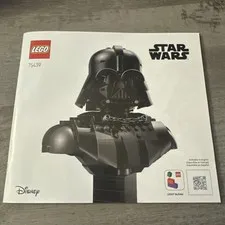 LEGO Star Wars 75439 Darth Vader Instruction Manual Booklet Replacement Loose