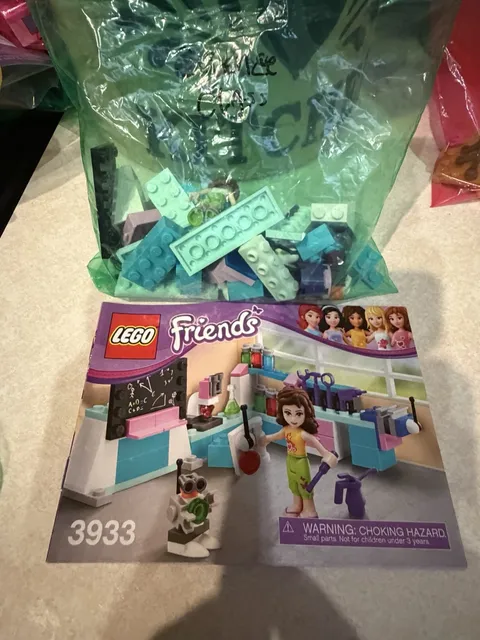 LEGO Friends Creative Set Lot 3932 3933 3936 3939 Stage Bedroom Design Studio