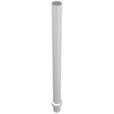 10x LEGO® Part 4095 - Bar   6.6L with Stop Ring (Patio Umbrella Stand)