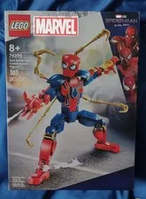 NEW Lego Marvel Iron Spider-Man Construction Figure-76298