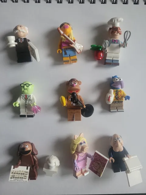 Lego The Muppets Lot 9 Lego Mini Figures 