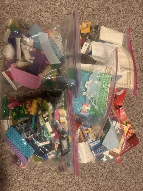 Bulk LEGO Bricks 6 Pounds - Friends City Marvel Disney And More