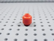 LEGO Red Blank Plain Head Minifig BL