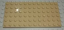 lego plate 6x12 dark beige
