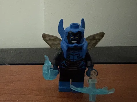 LEGO DC SUPER HEROES 76054 Blue Beetle Genuine Minifigure Free Shipping!!