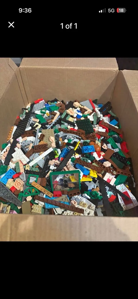 Lego Assorted Bricks & Pieces Lot - Over 8 Lbs