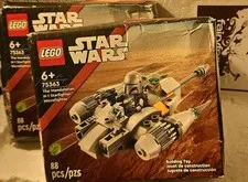 2 Sets: The LEGO Star Wars: The Mandalorian N-1 Starfighter Microfighter (75363)