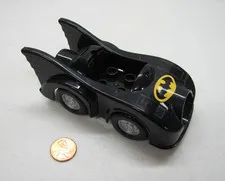 LEGO DUPLO BATMOBILE Black Batman Car Vehicle DC COMICS Top w/ Wheel Base #2