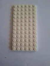 No 443.  1x Lego plate 6x12.  3028 White