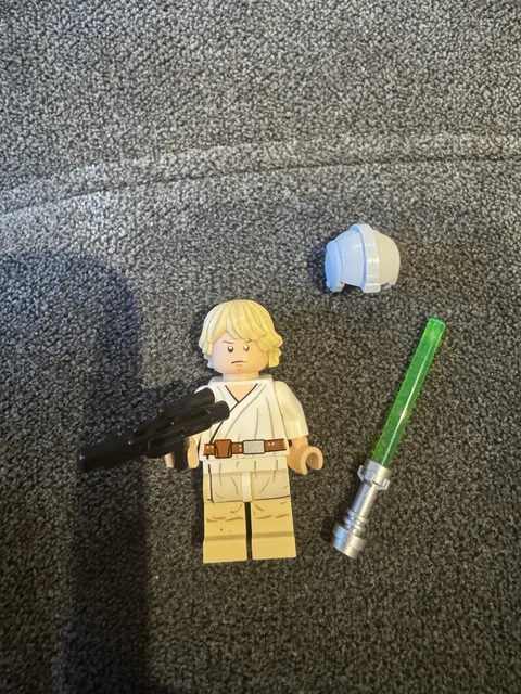 LEGO® Star Wars Luke Skywalker Minifigure Blast Shield Helmet Jedi 7965 sw0335