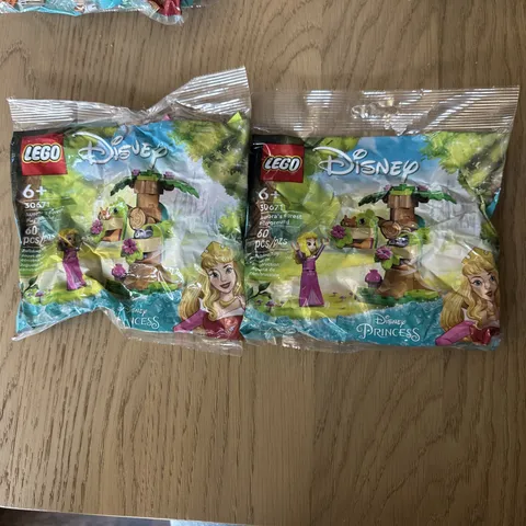 X 2 LEGO Disney Aurora's Forest Playground Polybag 30671 (SEALED)
