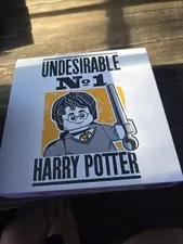 Lego Harry Potter Pen Pal Gift Set Complete Stationary Stickers Broomstick Pen