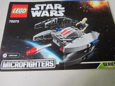 Lego Building Instructions Instruction Star Wars 75073 Microfighters Series 2
