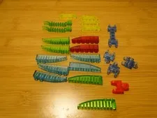 LEGO Translucent Bionicles Technic Axle Connector 2x3 Ball Socket  Angles Curves