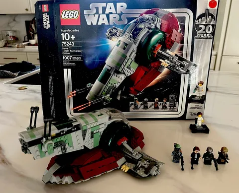 LEGO Star Wars 75243 Slave I 20th Anniversary 100% complete w Box & Instructions