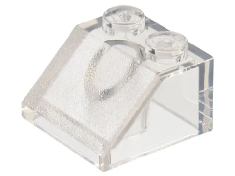 LEGO 30x Trans-Clear Slope 45 2 x 2 inv.606