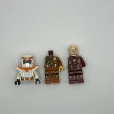 3 Incomplete Lego Minifigures