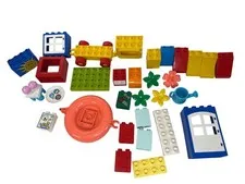 LEGO Duplo Parts Blocks Door Baseplates Windows Raft Misc. Mixed Lot Toys