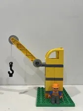 LEGO DUPLO Construction Crane And Worker | Toddler Toy