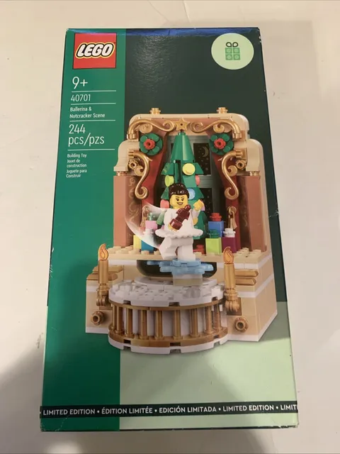 Sealed LEGO 40701 Ballerina & Nutcracker Scene Limited Edition 244 Pcs Ef45