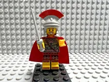 LEGO CMF Series 10 Minifigure - Roman Commander -COL147 W/ accessories