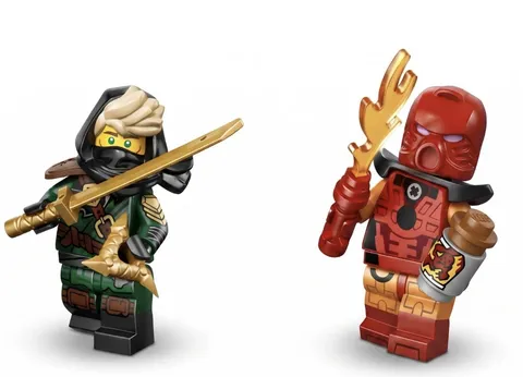 LEGO CMF Series 29 Bionicle Cosplayer and Mysterious Ronin Lot Lloyd NEW SEALED