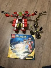 LEGO 8080 ATLANTIS UNDERSEA EXPLORER MECH w/ Instructions 