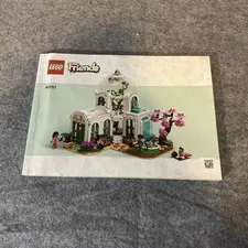 LEGO 41757 Friends Botanical Garden Manual Instruction BOOK ONLY