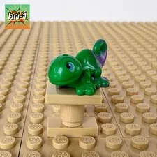 LEGO, Friends: Bright Green Chameleon, 15678pb02, 41033 JUNGLE FALLS 2014 LIZARD