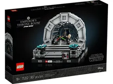 emperor's throne room lego diorama sealed new retired