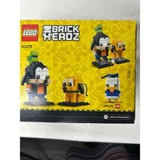 LEGO BrickHeadz Disney Goofy & Pluto 40378 Building Set Sealed NIB Retired