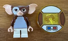 LEGO Dimensions Gremlins GIZMO minifigure with disc