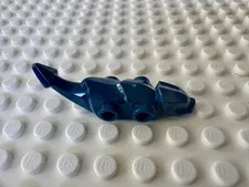 LEGO Dragon Critter Body with Studs on Sides 5986 Dark Blue