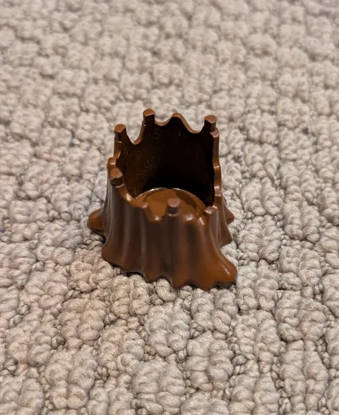 Lego Hollow Tree Stump 6x6  Brown Plant Tree Used