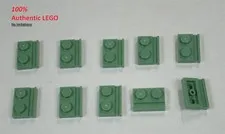 LEGO NEW 1x2 Sand Green Plate Door Rail (10x) 6222362 Brick 32028