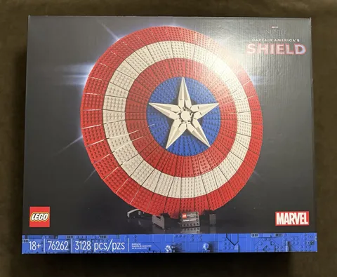 LEGO Marvel Super Heroes Captain America's Shield 76262 Retired NEW