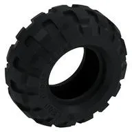 LEGO Part 55976 - Black Tyre 56 x 26 Balloon