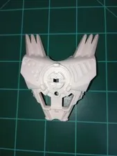 1 Hero Factory Lego 87801 Chest Armor with Triple Spiked Shoulders White Retired