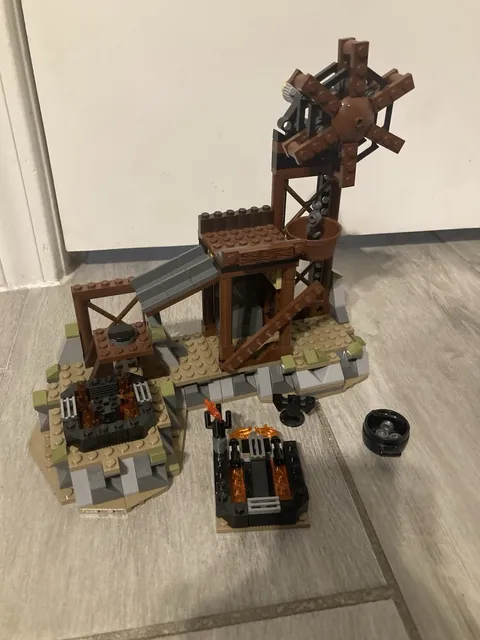 Lego Lord Of The Rings Orc Forge Set Incomplete 