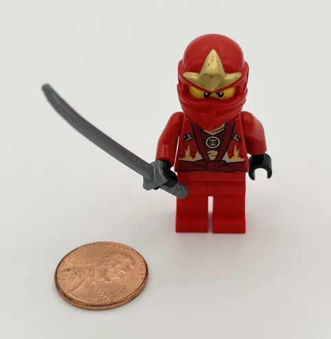 Lego NINJAGO Kai ZX Rebooted Minifigure w/ Katana njo0205