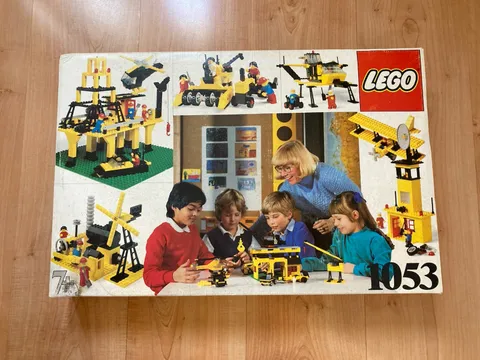 Vintage Lego 1053 Dacta Community Buildings NEW COMPLETE LEGO Basic School Set