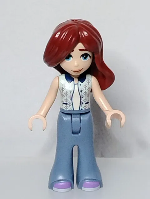 LEGO Friends Minifigure Paisley Teen Girl 42635   Dog Grooming Car Toy Figure