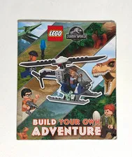 LEGO Jurassic World - Build Your Own Adventure Paperback Book 2020 - GC