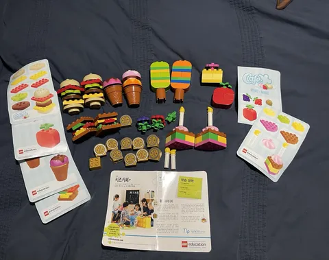 Lego DUPLO Ice Cream Cones / Cupcakes / Popsicles Frozen Treats -duplo Cafe Edu.