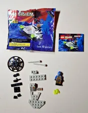 LEGO Space UFO 6816 - Cyber Blaster Polybag - Parts 100% Complete w/Fig & Manual