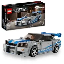 Lego Speed Champions 2 Fast Furious Nissan Skyline Gt-R (R34) 76917 319pcs BN RT