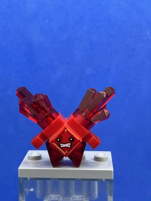 Kryptomite (Red, Large Hands) shg017 - LEGO DC Super Hero Girls Used Minifigure