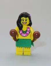 LEGO Hula Dancer Hawaiian minifigure Collectible series 3 CMF Hawaii