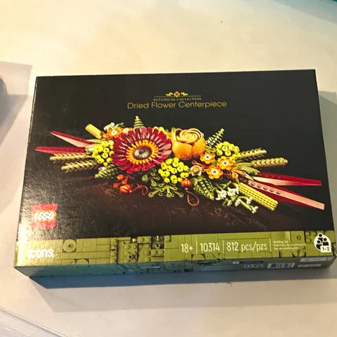 LEGO Icons Botanical Dried Flower Centerpiece 10314 812pcs Ages 18+ Box